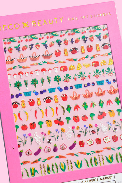 Farmer's Market Nail Art Stickers – Cami Monet Farmer's Market Nail Art Stickers – Cami Monet