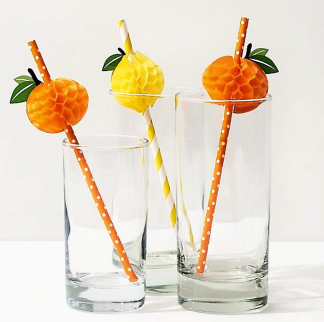 Honeycomb Flamingo Straws - Set of 12 – babytot