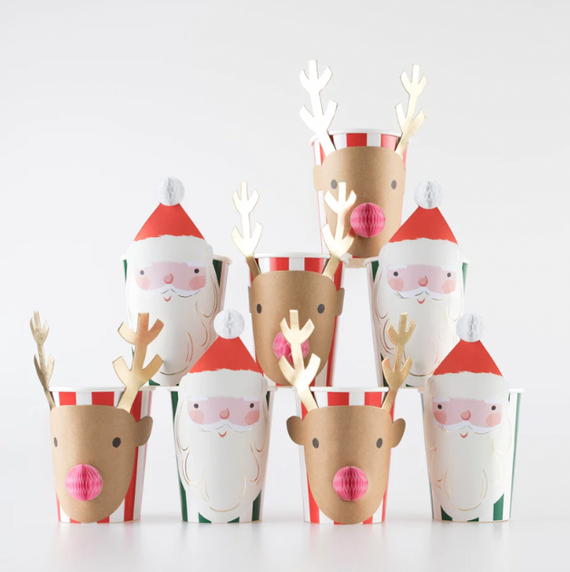 Retro Christmas To-Go Cups – Cami Monet