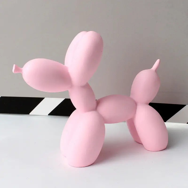 Mini Light Pink Balloon Dog
