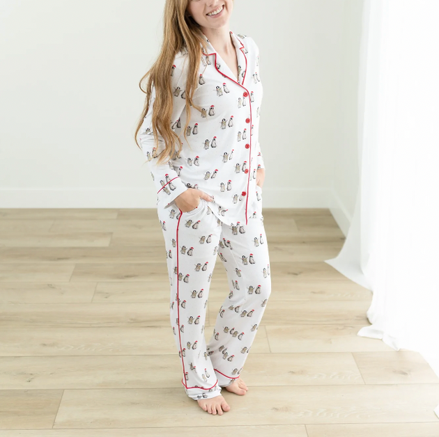 Penguin Pajama, Woman Pjs, Final Sale, Woman Pajamas, Pajamas Set