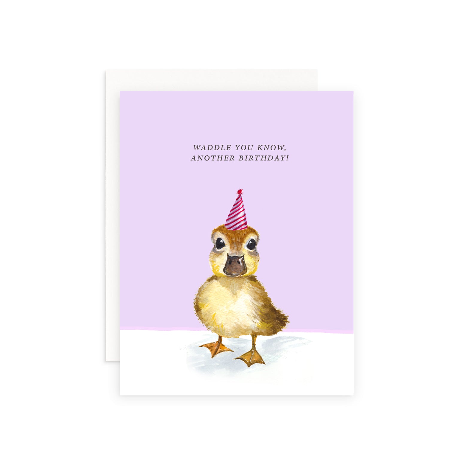 Duckling Birthday Greeting Card