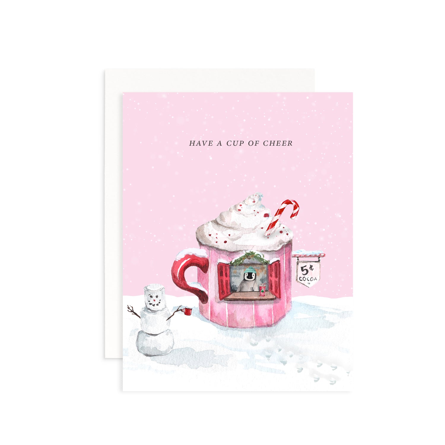 Have A Cup Of Cheer Christmas Greeting Card