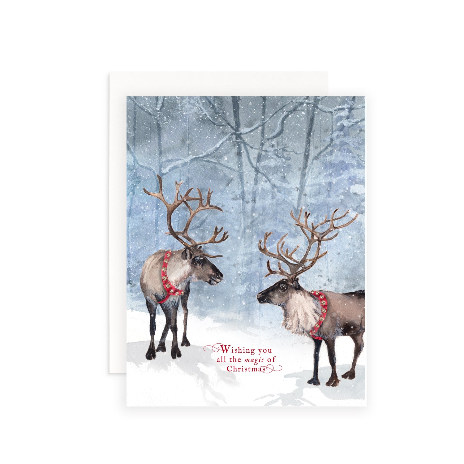 Wishing You All The Magic Of Christmas Greeting Card