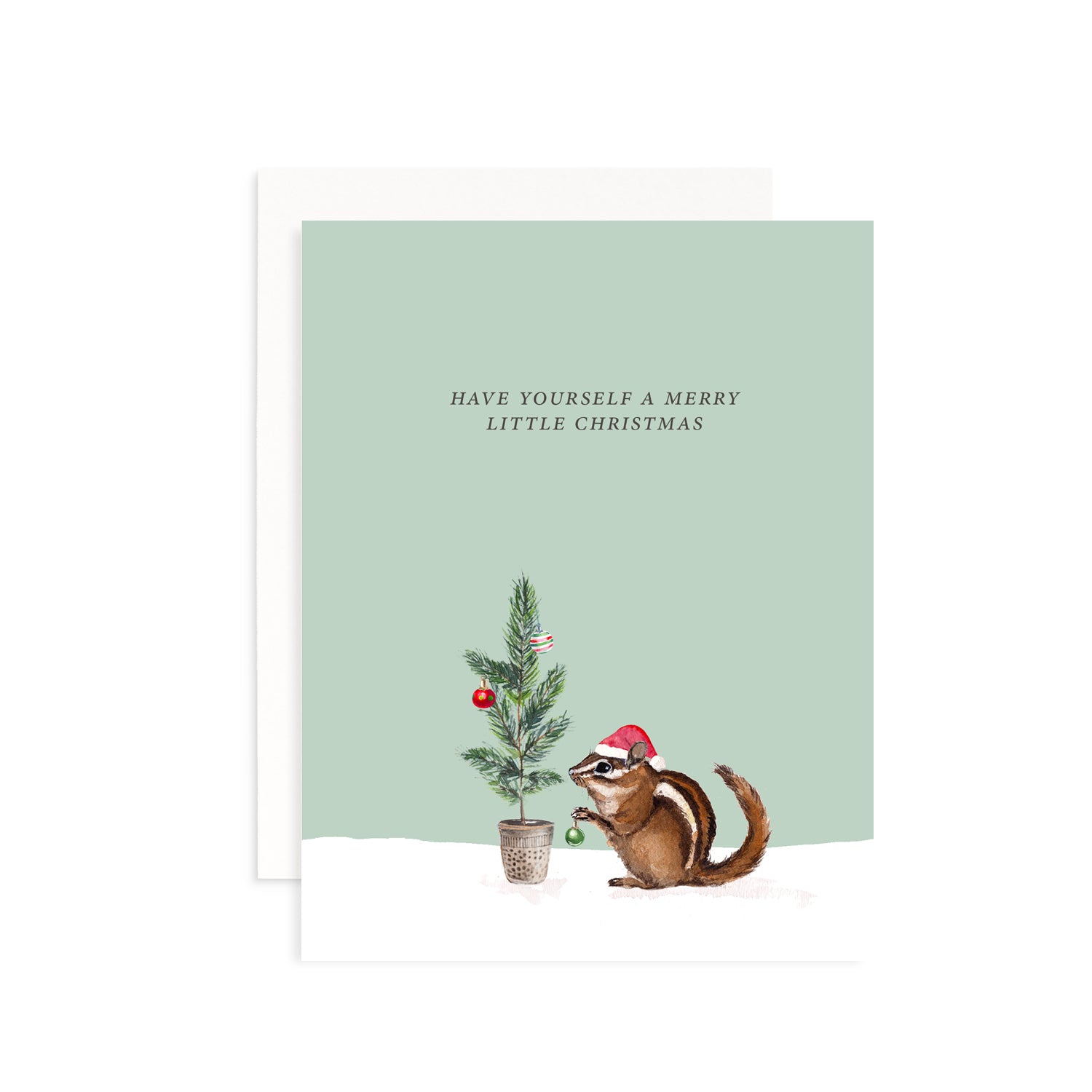 Merry Little Christmas Greeting Card Greeting Card