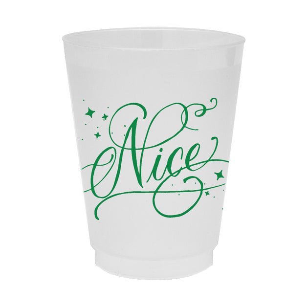 40 & Fine Personalized Birthday Frosted Cups - Yippee Daisy