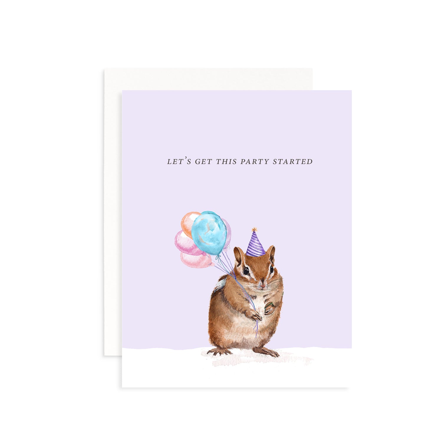 Let's Get This Party Started Greeting Card