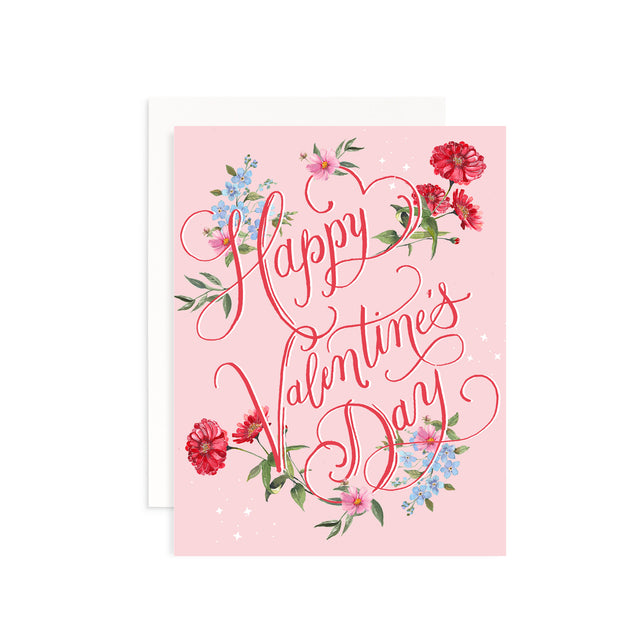 Monica  Flowers & Hearts - Greetings Cards for Love for Monica 