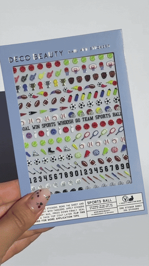 Sports Ball Nail Art Stickers