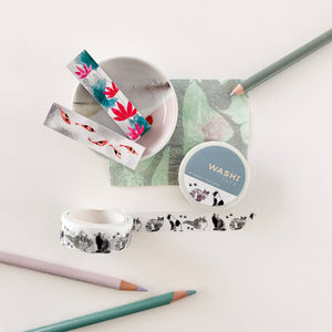 Sumi Cats Washi Tape