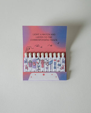Miss Americana Mixtape Matchbook