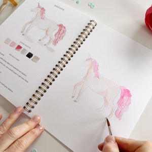 Fairytale Watercolor Workbook by Emily Lex