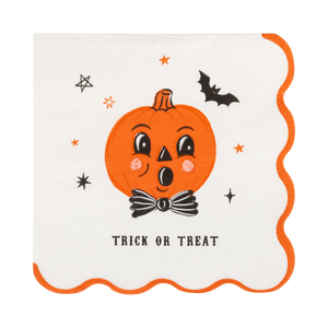 Vintage Halloween Characters Cocktail Napkin Set (2 designs!)