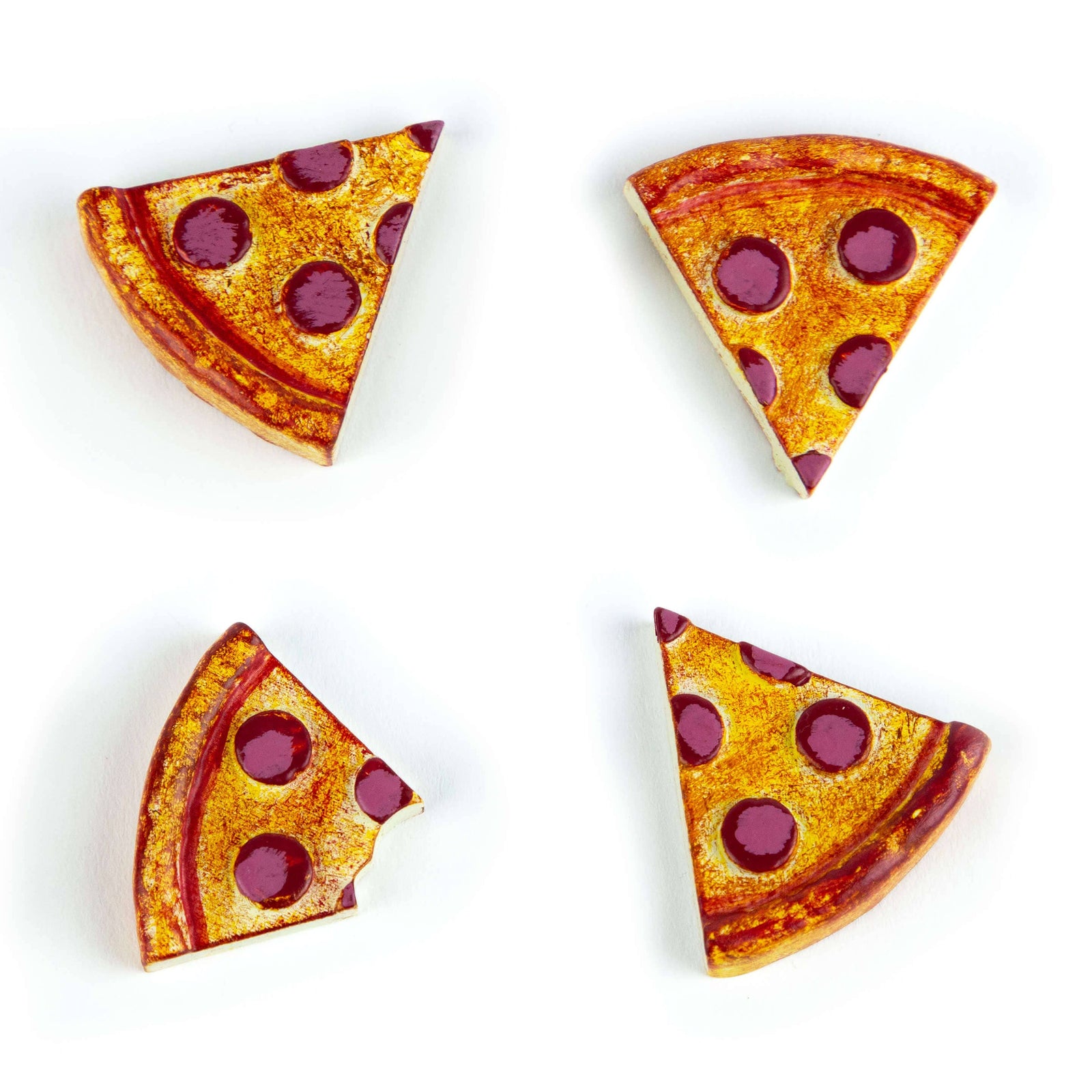 Pizza Mini Magnets (set of 4)