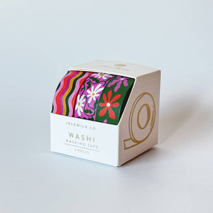 Wavy Daisy Washi Tape (set of 3)