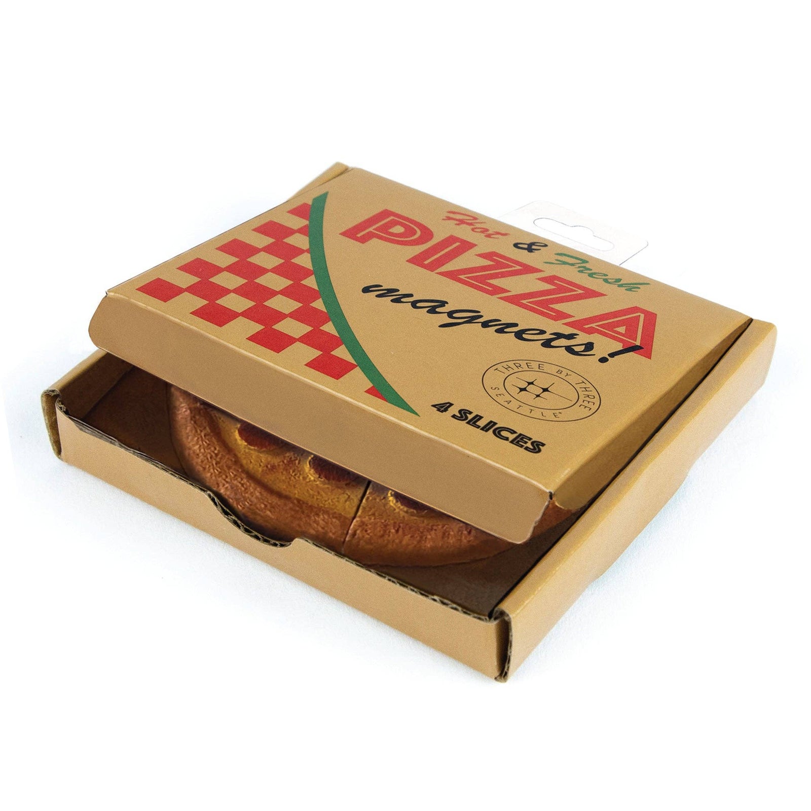 Pizza Mini Magnets (set of 4)