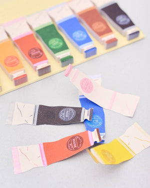 Oil Paint Sticky Tab Notes