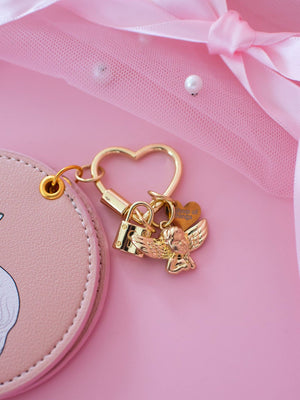 Miss Kitty Mirror Keychain