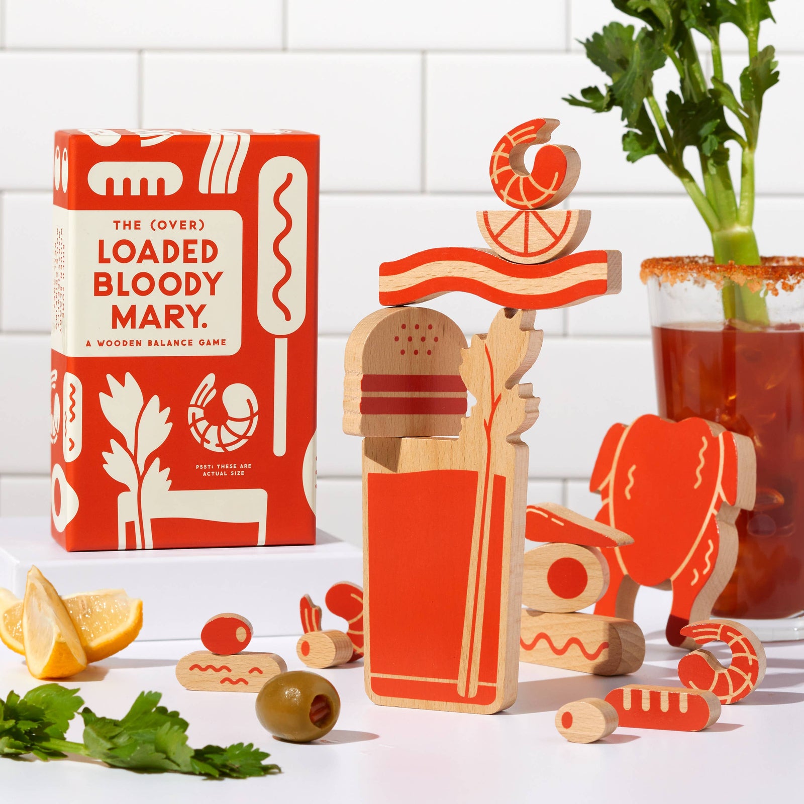 Brass Monkey (Over) Loaded Bloody Mary Balance Game