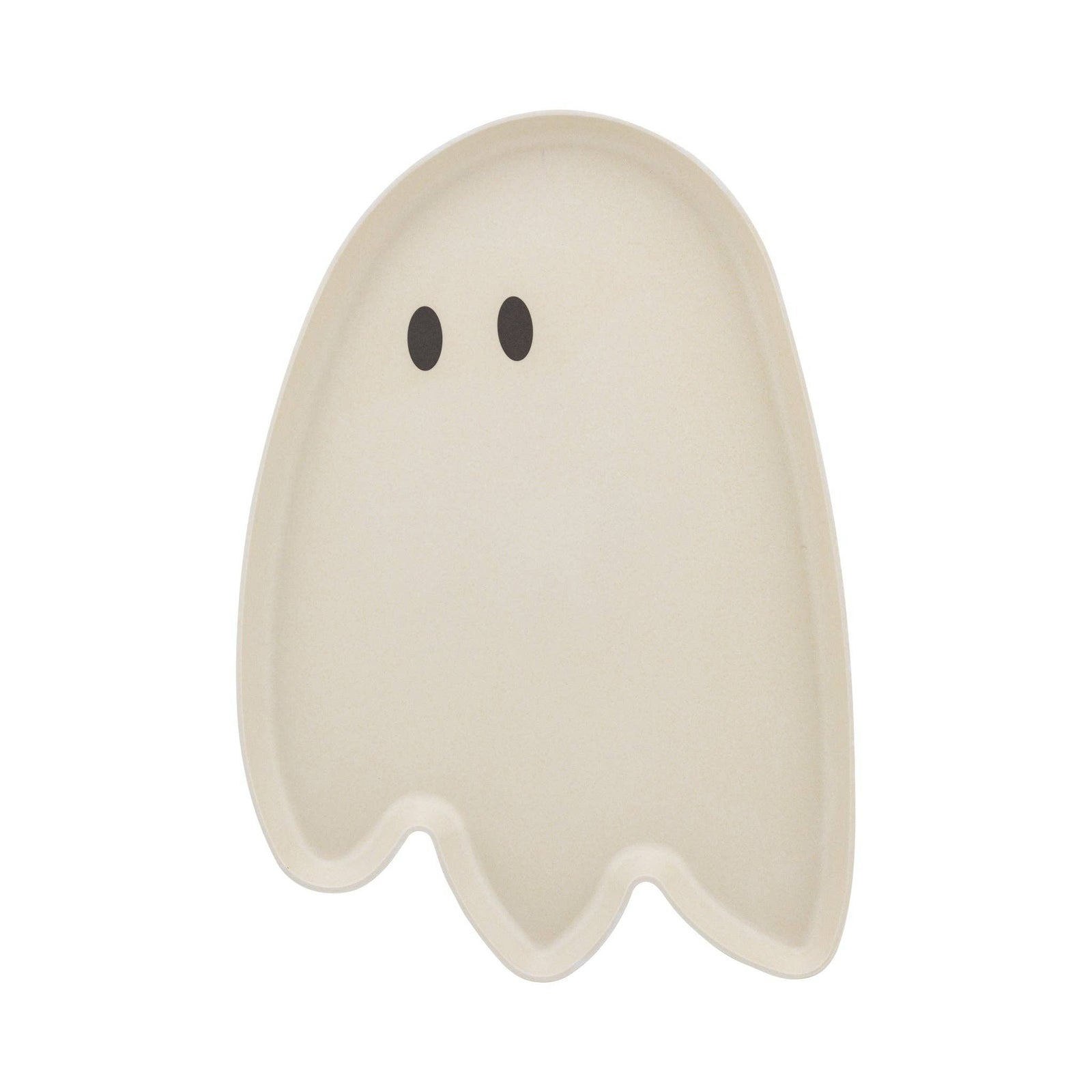 Ghost Shaped Bamboo Tray