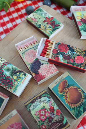 Flower Seed Matchbooks (set of 10!)
