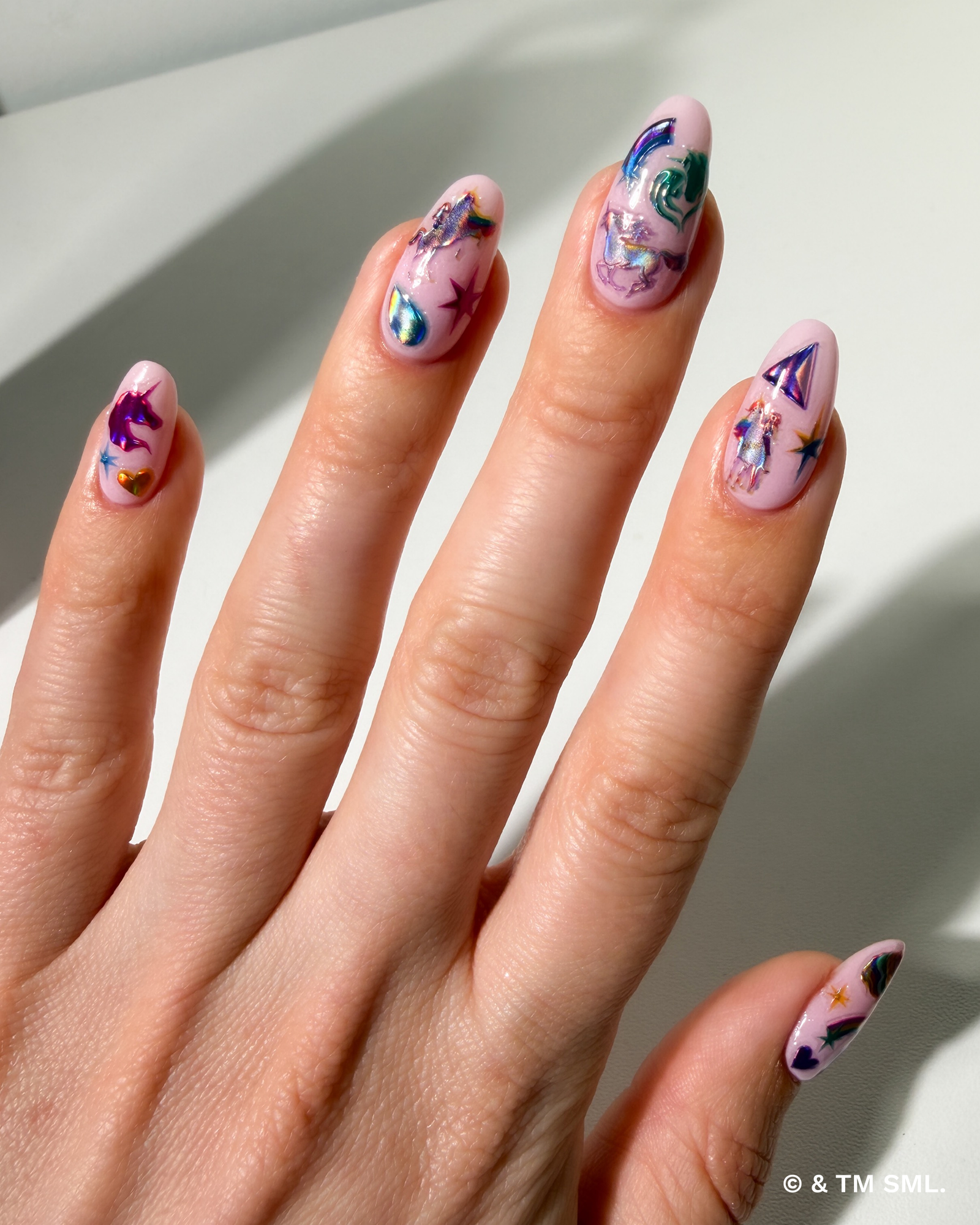 Wildstar Magic Unicorn Nail Art Stickers