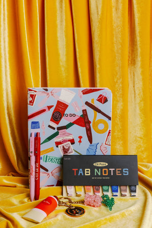 Oil Paint Sticky Tab Notes