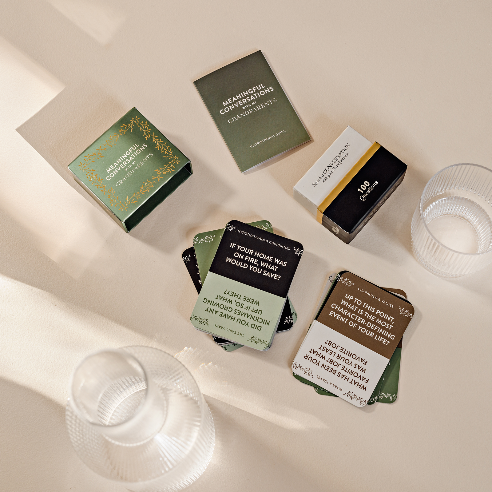 Meaningful Conversations with My Grandparents Conversation Cards