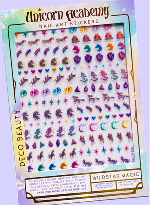 Wildstar Magic Unicorn Nail Art Stickers
