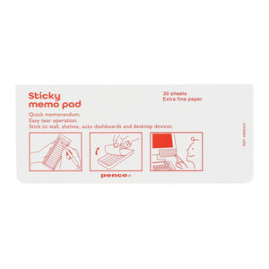 Penco Sticky Memo Pad Weekly
