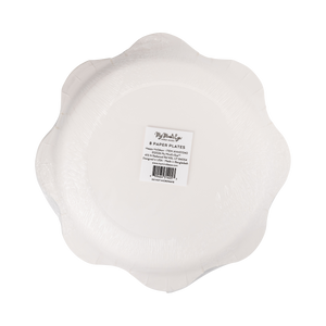 Happy Holidays Village Sald Plates