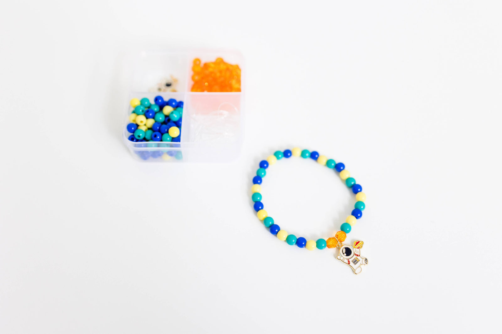 Mini Out Of This World Bracelet Craft Kit, Birthday Favor