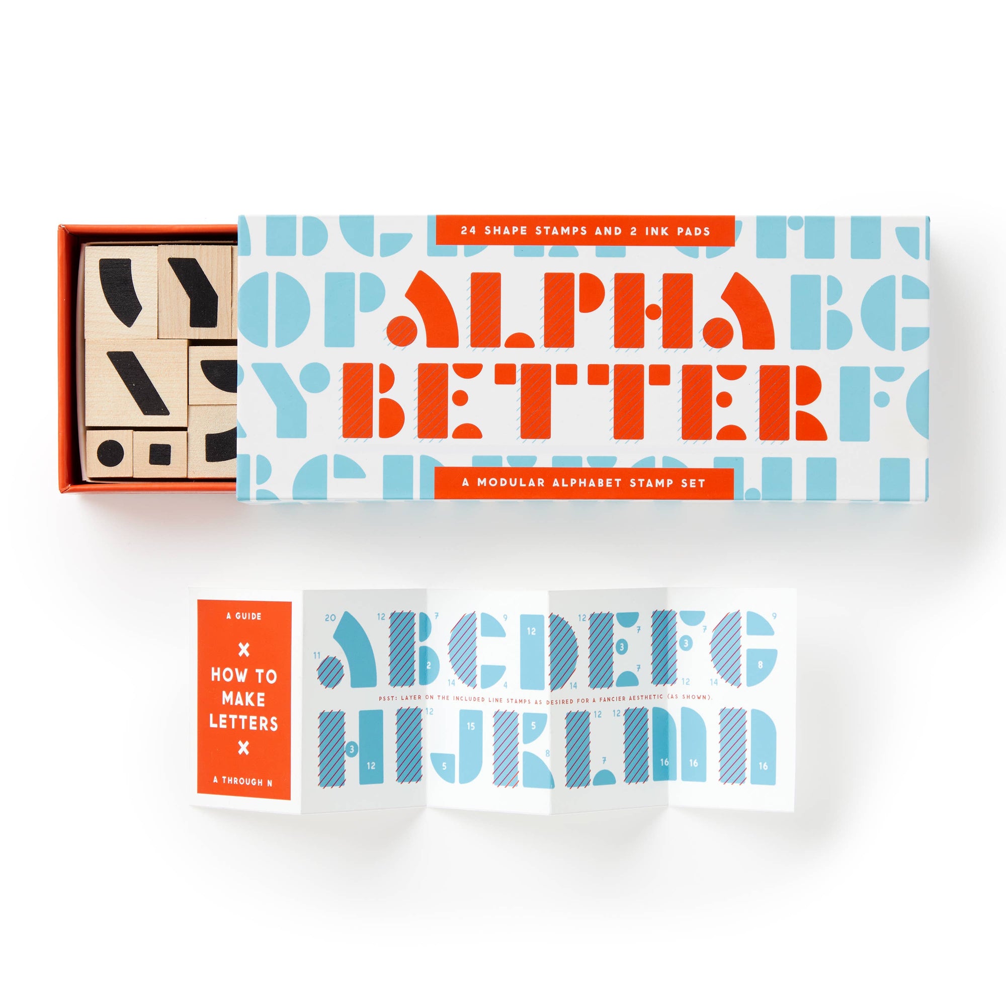 Alpha Better Stamp Set