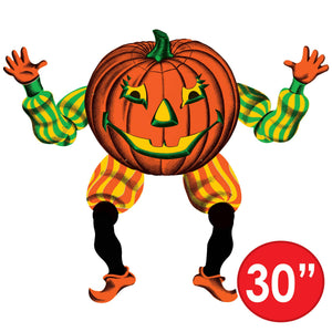 Vintage Halloween Jointed Pumpkin Prancer