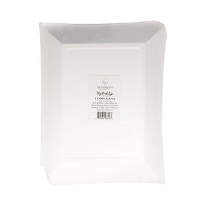 Textbooks Paper Plates Set