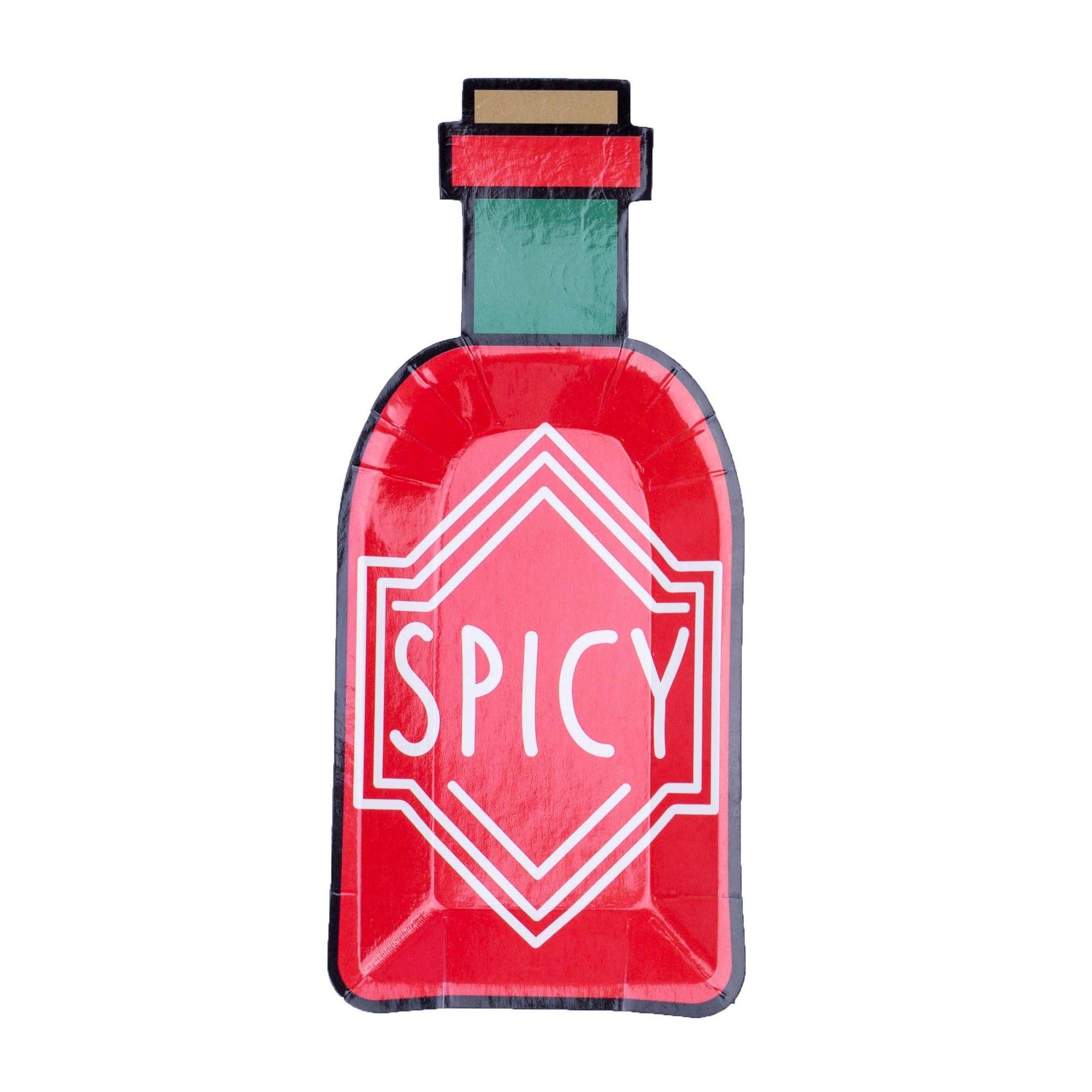 Mini Spicy Bottle Canapé Plates