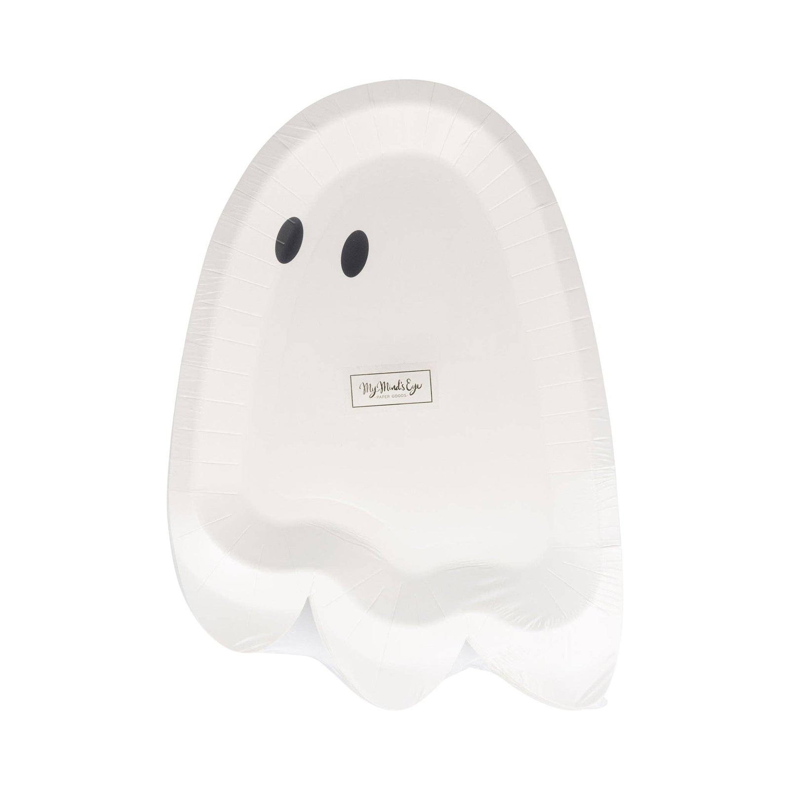 Ghost Shaped Paper Plate