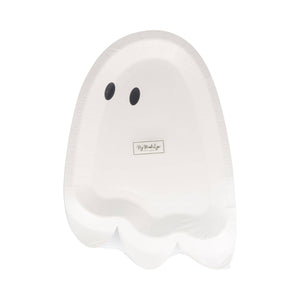 Ghost Shaped Paper Plate