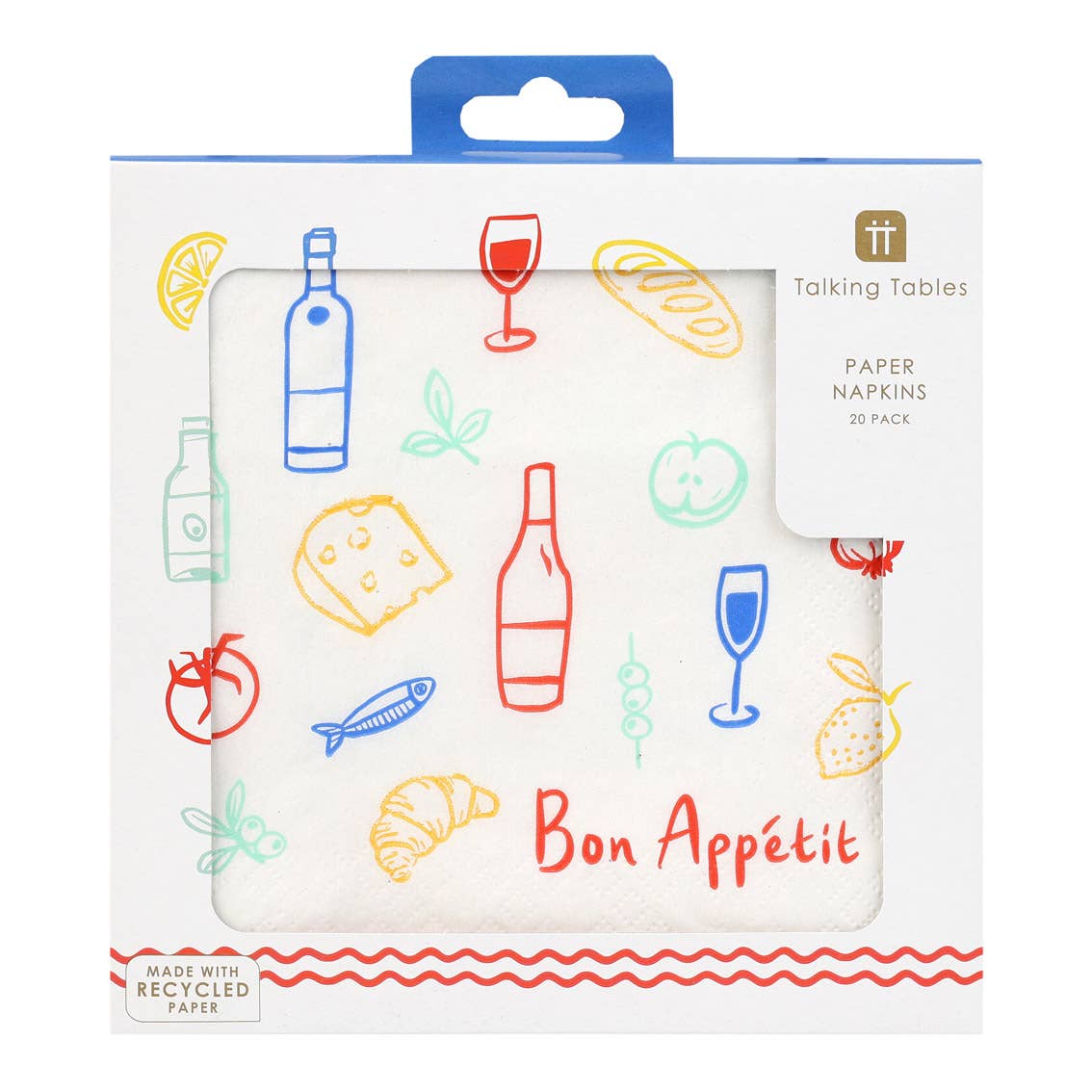 Bon Appetit Recycled Paper Napkins