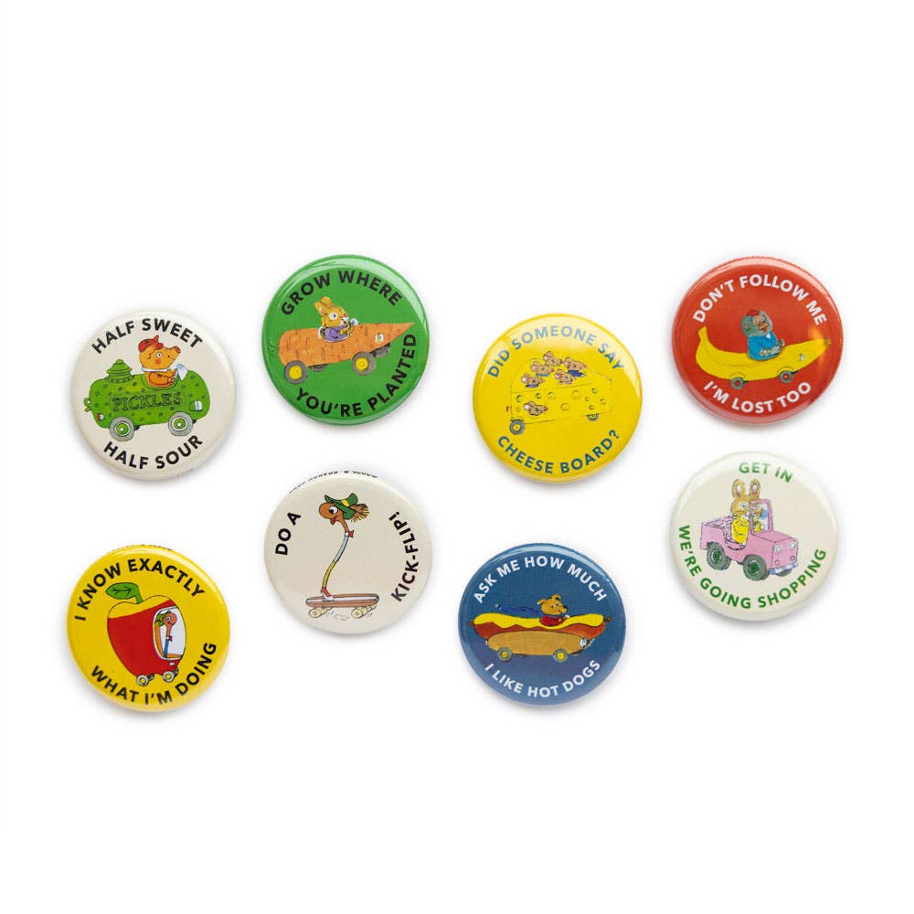 Richard Scarry® Assorted Buttons