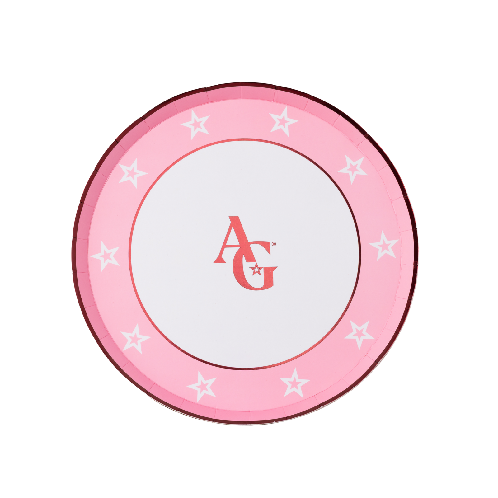 American Girl Pink Logo Small Plates