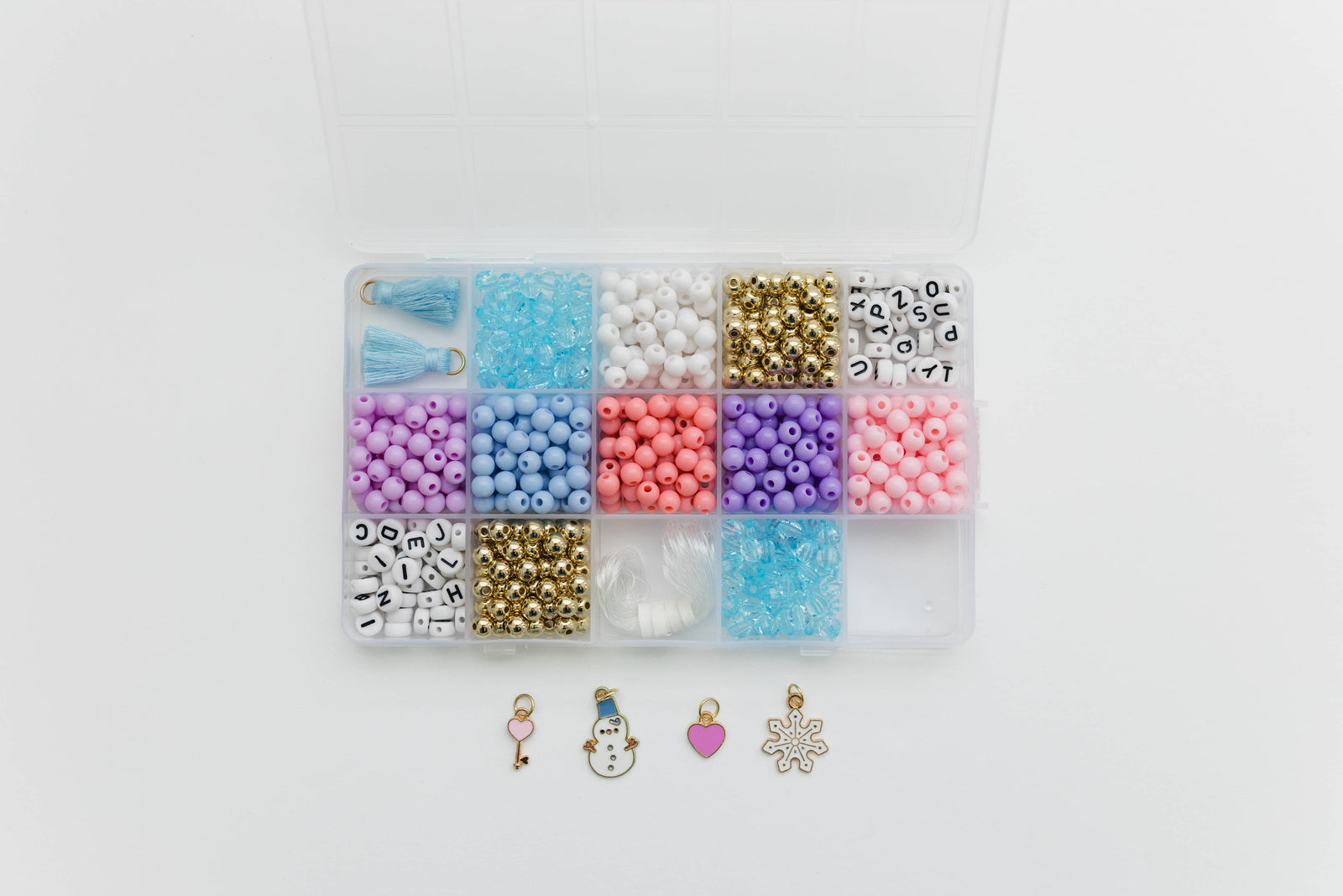 Winter Wonderland DIY Stretchy Bracelet Craft Kit 