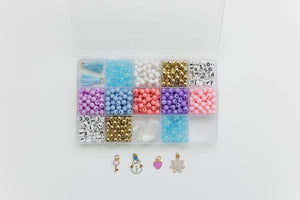 Winter Wonderland DIY Stretchy Bracelet Craft Kit 