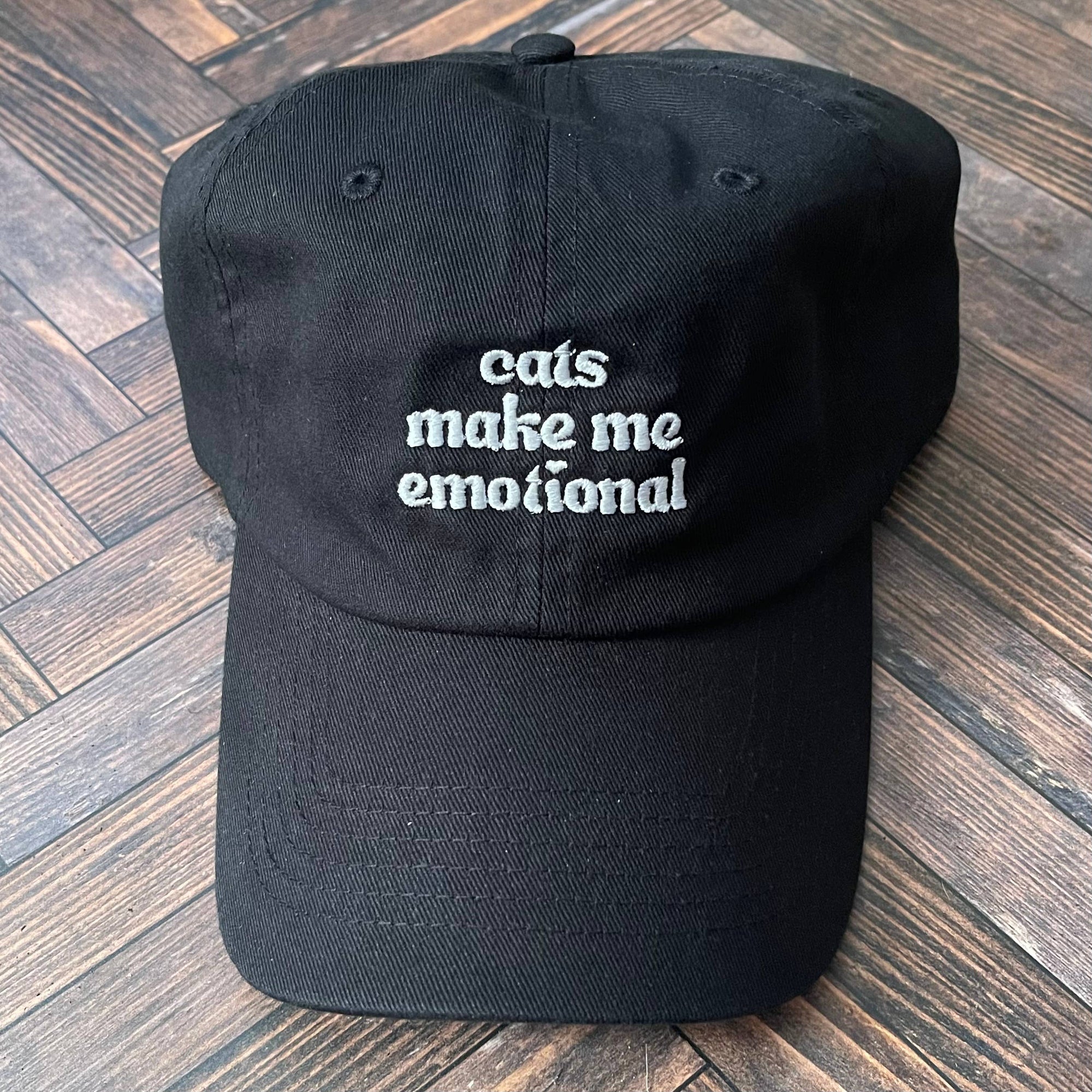 Cats Make Me Emotional Baseball Cap