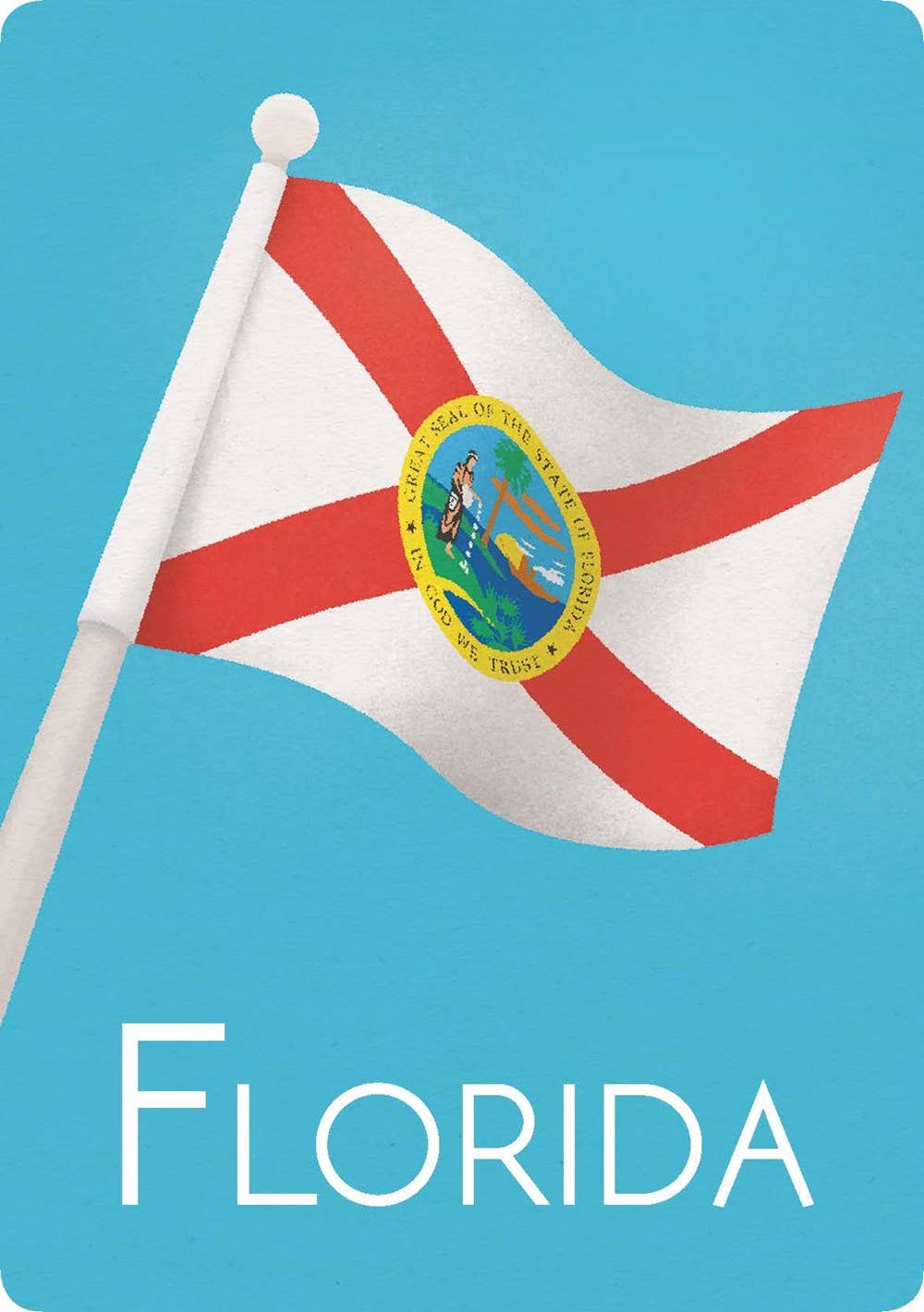 All About Florida: ABCs of the Sunshine State Flash Cards