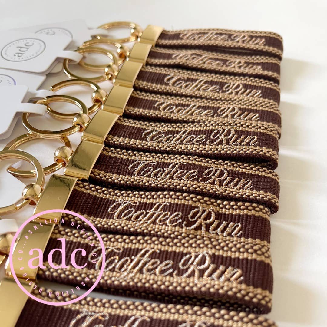 Coffee Run Keychain