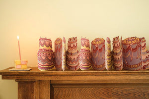 Birthday Cake Concertina Garland