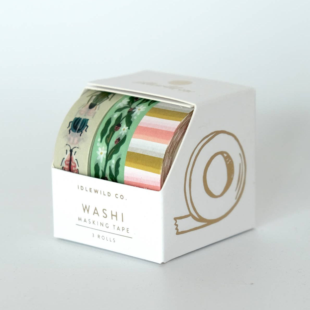 Entomologist Garden Washi Tape (set of 3)