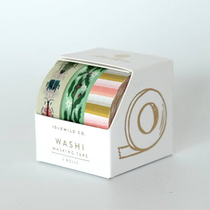 Entomologist Garden Washi Tape (set of 3)