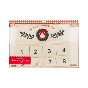 Canvas Christmas Advent Calendar 16" x 32"